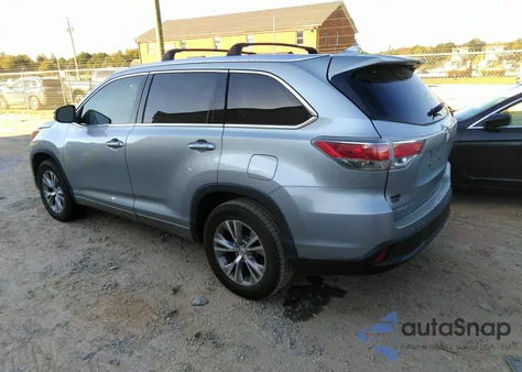 2015 Toyota Highlander Xle V6 из США, поврежденный, VIN 5TDKKRFH0FS110010